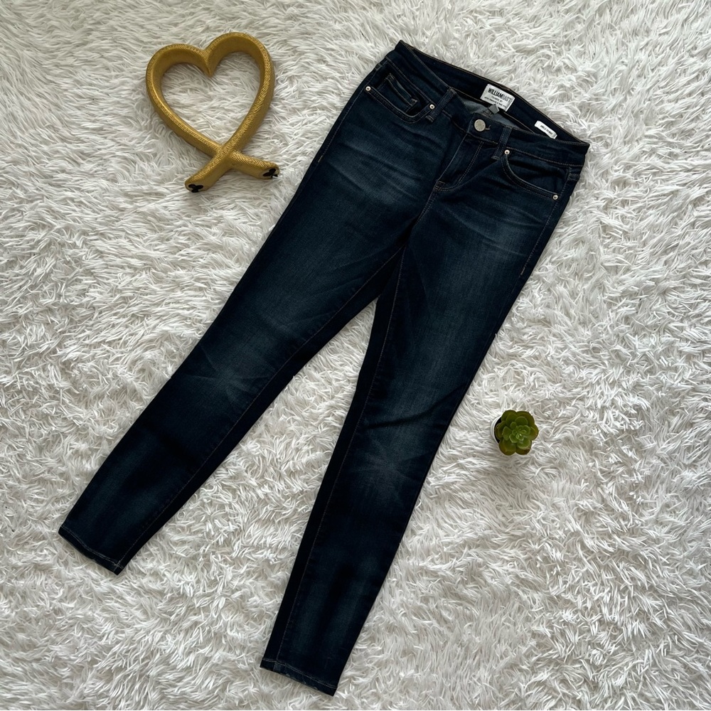 William Rast Midnight Blue Skinny Jeans